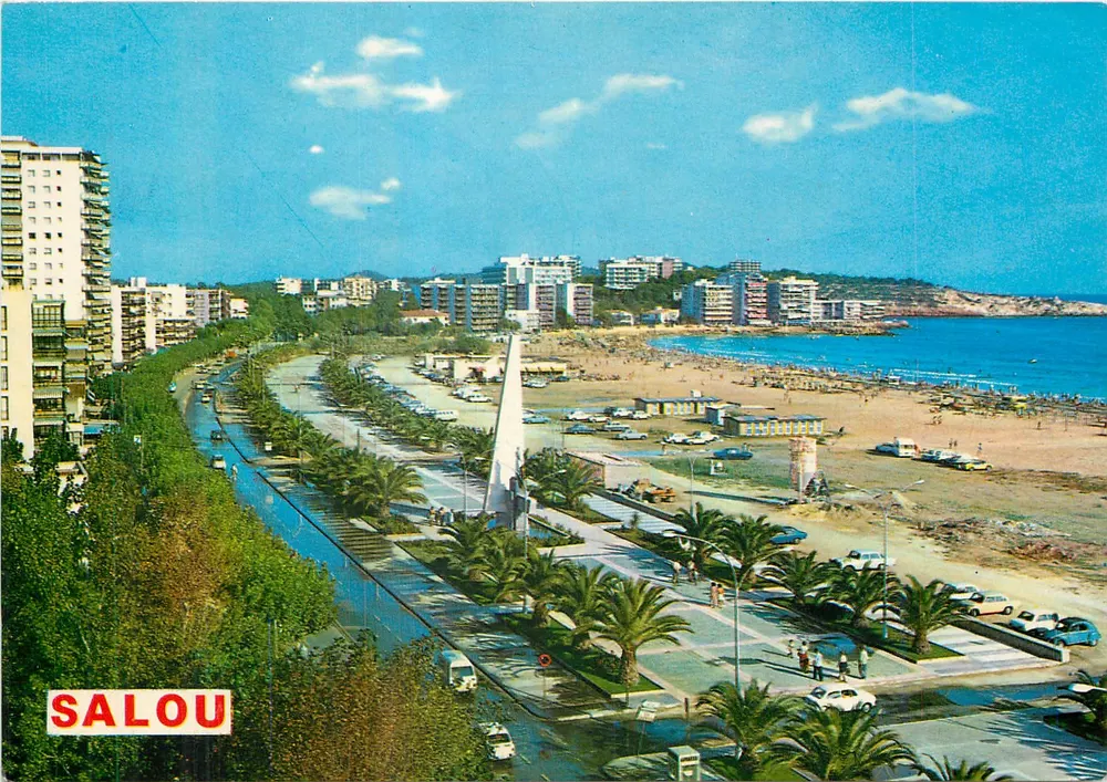 Salou — Vista panorâmica — Foto color Raymond, Tarragone - Frente