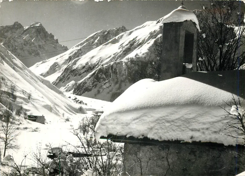 Valloire, der Grand-Galibier — Les Verneys — Edition d'ART « MAUKIENNE » - Vorderseite
