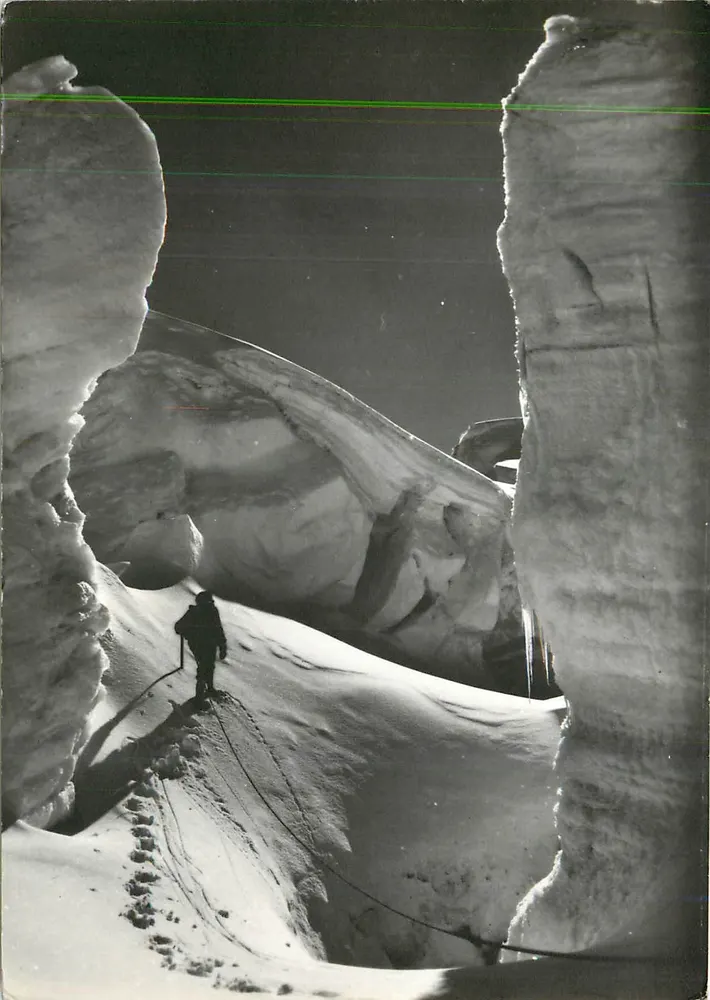 Antieke ansichtkaart van het Glacière du Géant — Saint-Nizier-du-Moucherotte — Société d'éditions des Photographes Imagistes - Voorkant