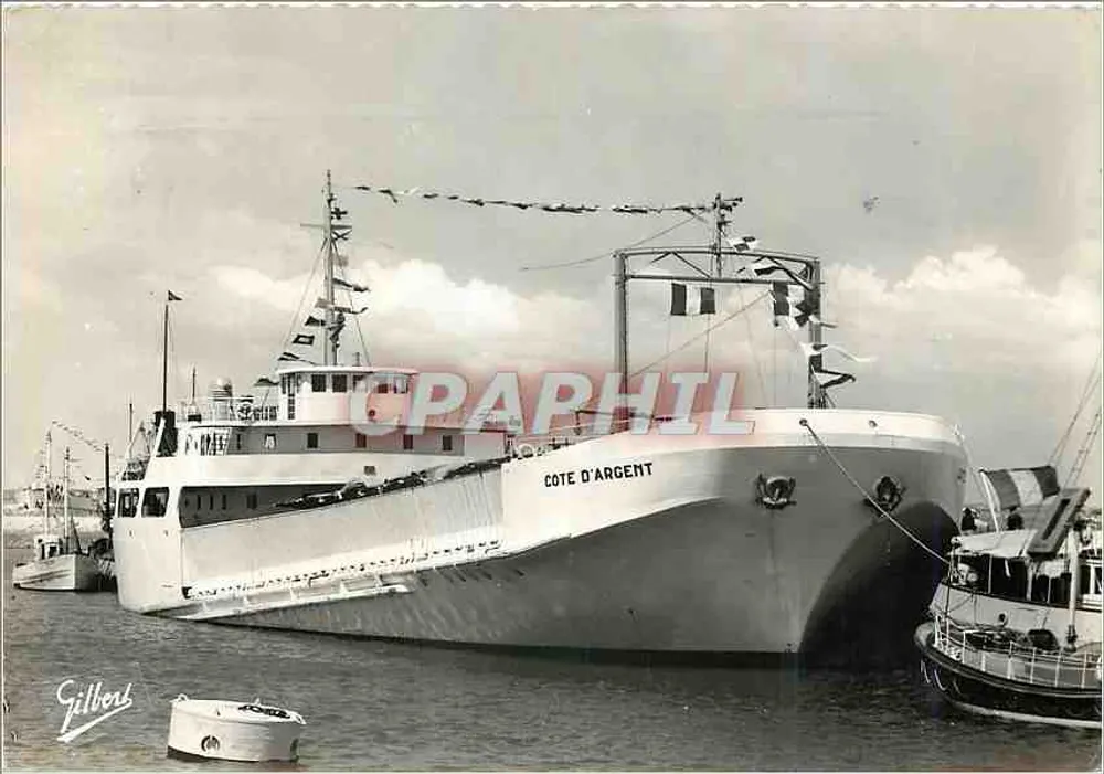 Côte d'Argent — Kreuzfahrtschiff — Éditions Gilberd, n°33-17 - Vorderseite