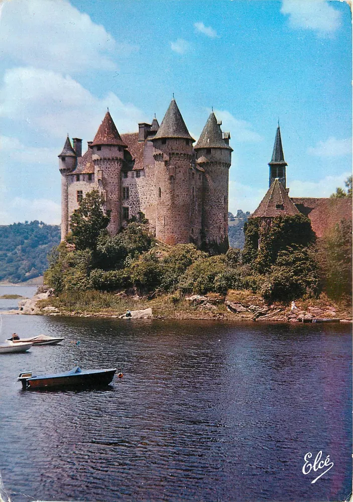 Castello di Val — Corrèze — Editore Elcé, n° 2154 - Recto