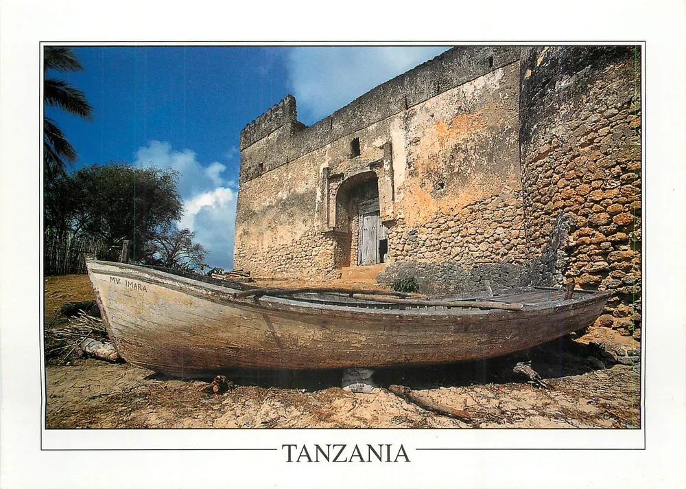 Festung 'Gareza' — Kilwa Kisiwani — veröffentlicht von The Gallery Publications - Vorderseite