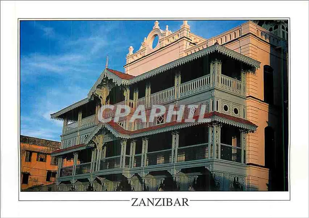 ज़ांज़ीबार — पुराना डिस्पेंसरी (वर्तमान स्टोन टाउन केंद्रीय सांस्कृतिक केंद्र) — गैलरी पब्लिकेशन्स, GA117 - आगे