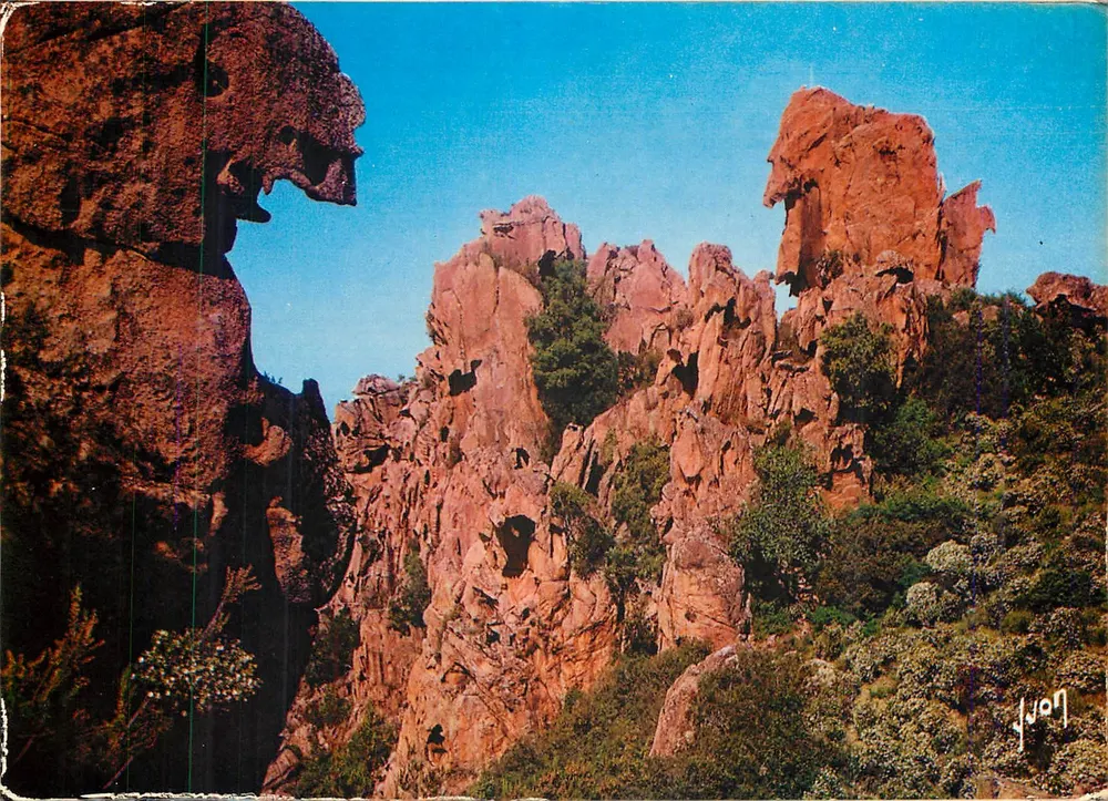 칼랑슈(코르시카) — 아름다움의 오아시스 — Éditions Jean-Jaures, n°10-8361 - 앞면