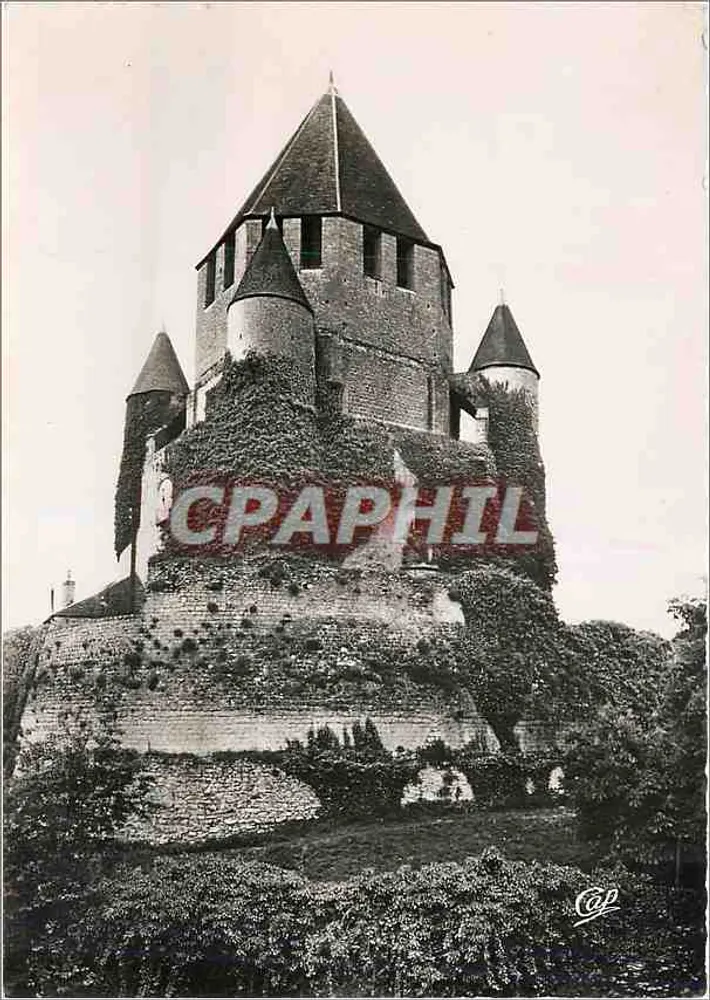 Provins — Torre de César (Lado Norte) — Cie des Arts Photomécaniques - Frente