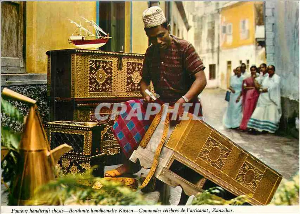 प्रसिद्ध आरामदायक वस्तुएं, ज़ान्ज़ीबर — जॉन हिंड, 2AF 58 - आगे