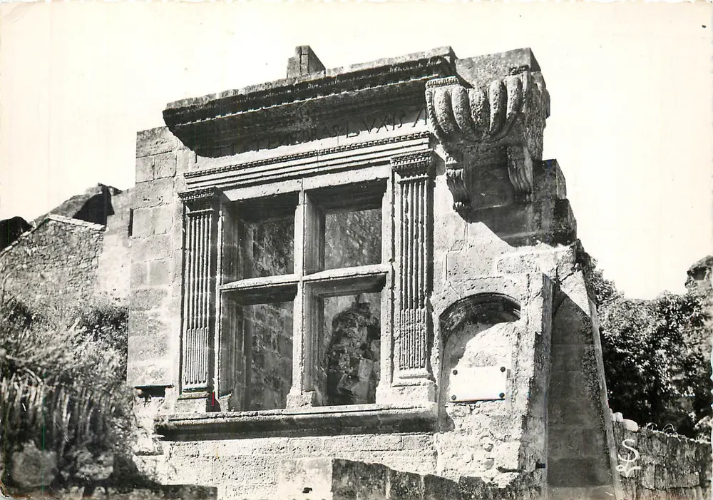 Les Baux-de-Provence — Renaissance-Fenster — Editions Scheff — Nr. 886 - Vorderseite