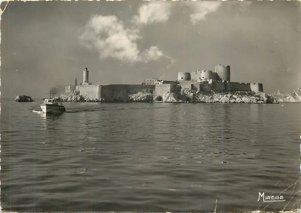 O Castelo de If — Marseille (B.-du-R.) — Mireille - Frente