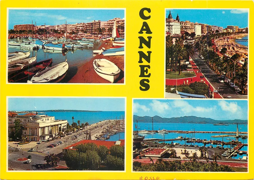 Cannes — vista panorâmica — Edições de Arte A.T.A.C. 1231 - Frente