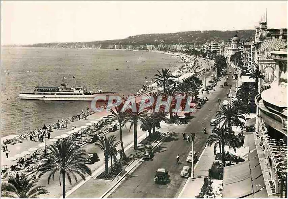 Ansicht der Promenade des Anglais in Nice — Éditions Françaises Interdite - Vorderseite