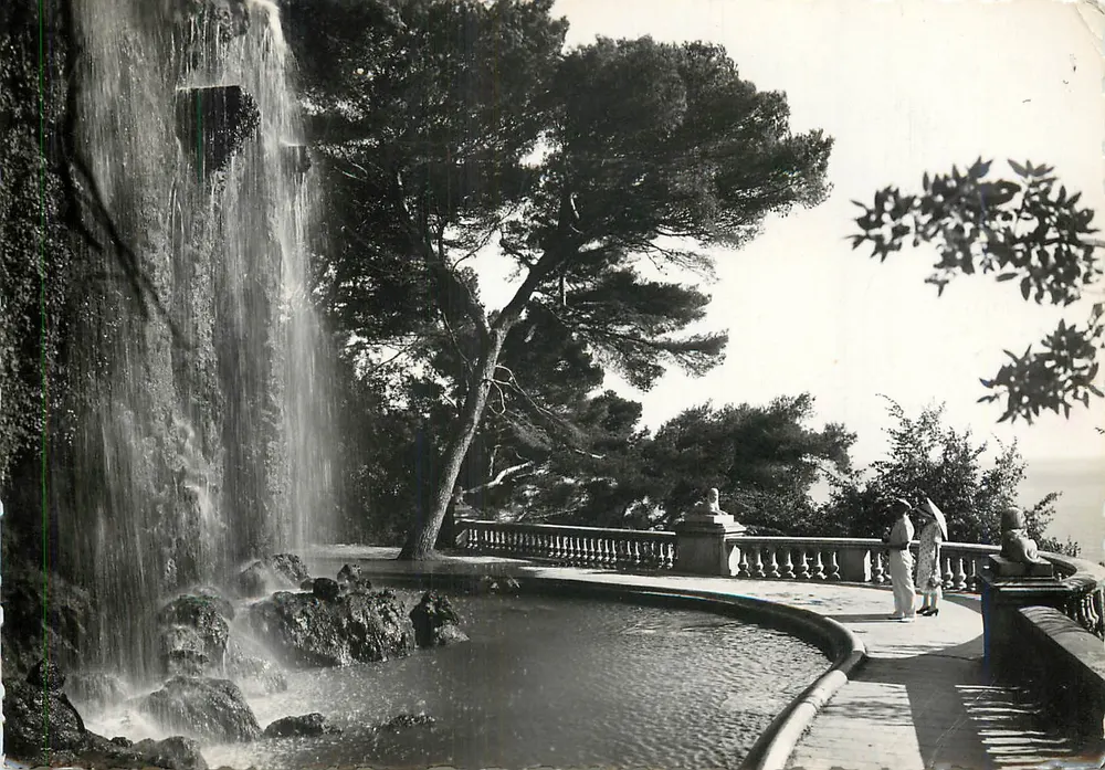 Nice - A Cascata do Castelo — Edições Artísticas A.D.A. n°507 - Frente