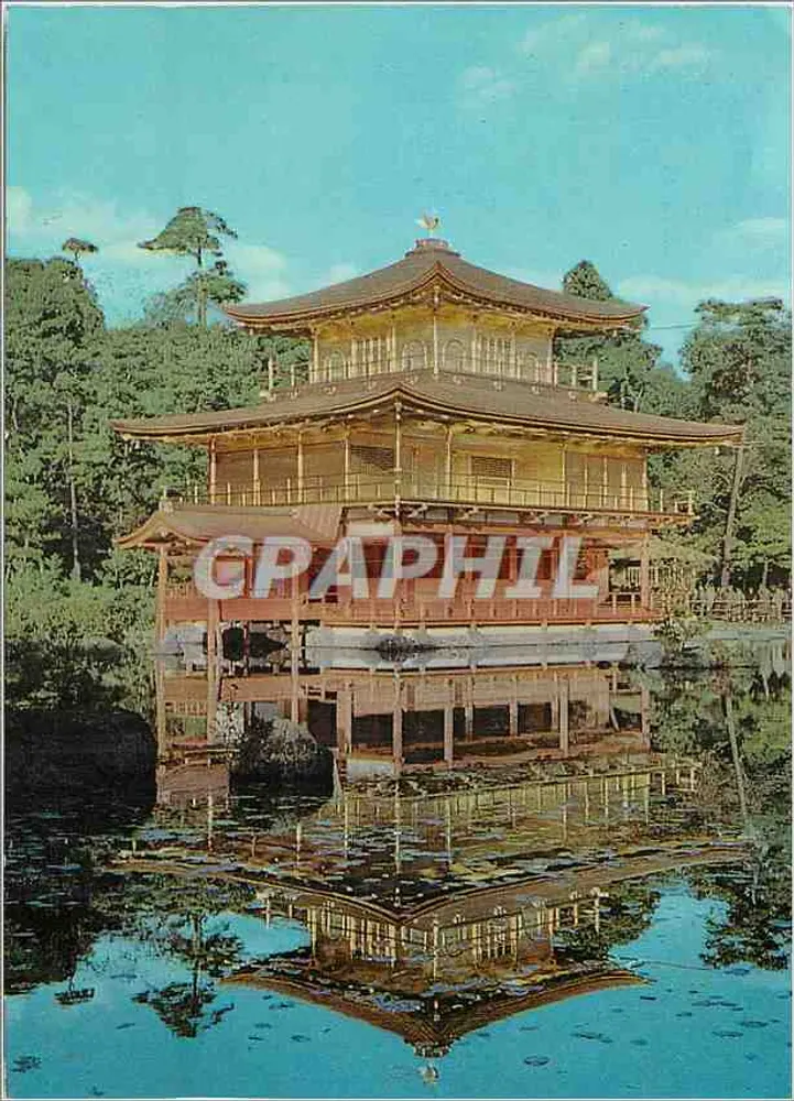Pavillon d'Or des Tempels Rokuhō-ji — Kyoto — Verlag JAL, n° 102-P-009 - Vorderseite