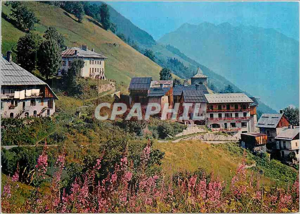 Celliers — alpine Dorf auf dem Weg zum Col de la Madeleine — Éditions Flag Maché, Jansol - Vorderseite