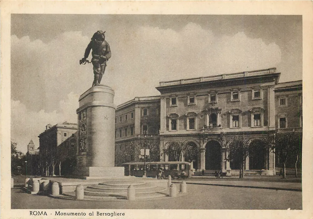 Roma - Monumento ao Bersagliere — número de série não visível - Frente