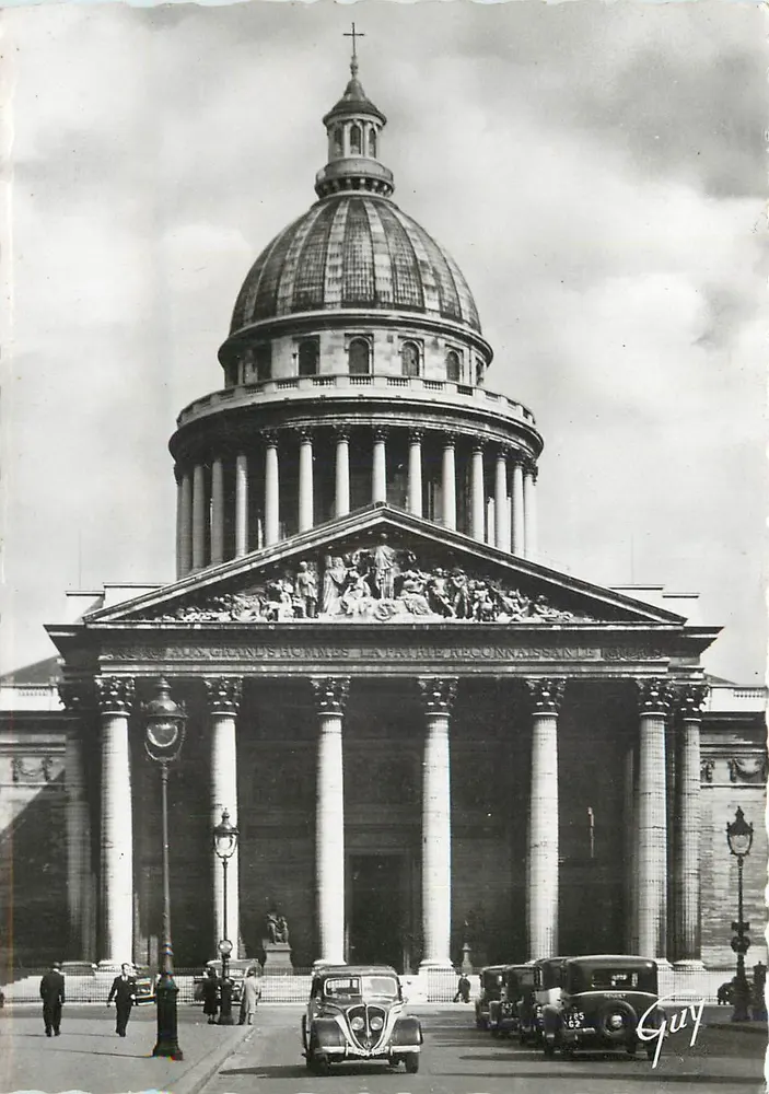 O Panteão — Paris (1757-1780) — Ed. GTV, Paris - Frente