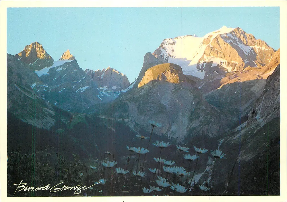 Montanhas nevadas — vista do parque nacional da Vanoise — Bernard Grange - Frente