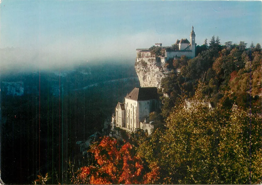 Rocamadour (Lot) — Velha cidade-forte, famosa desde a Idade Média — IRIS, MEXICHROME - Frente