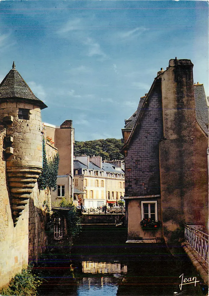 Quimper (Finistère) — Alte Häuser am Fluss Steir — Les Éditions Jean - Vorderseite
