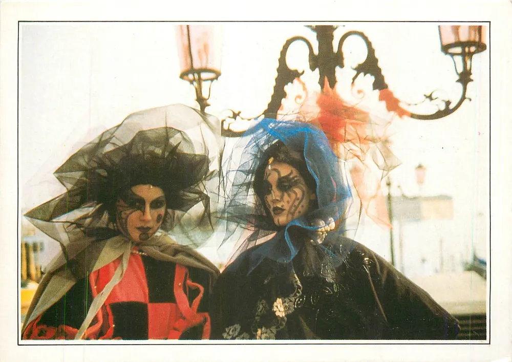 Veneza. Cena de carnaval — Italia VI-A1 — Édito-Service R.A. - Frente