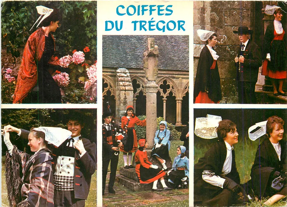 Coiffes do Trégor — Folclore da Bretanha — Edições de Arte 'JACK' Louannec - Frente