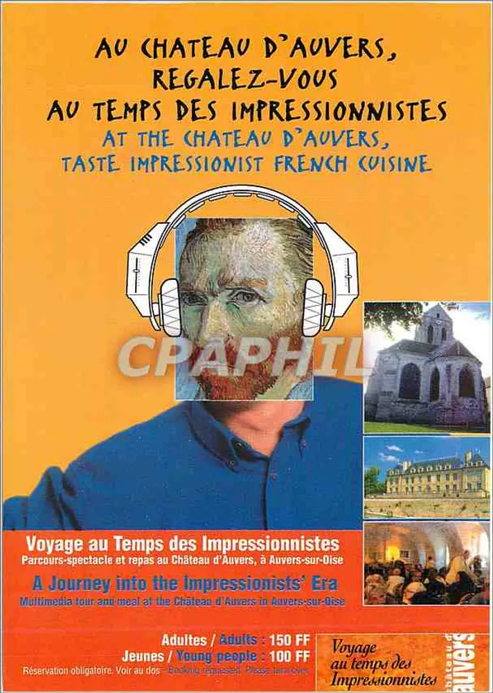 Podróż w Czas Impresjonistów — Zamek Auvers-sur-Oise — SEM Zamek Auvers - Awers