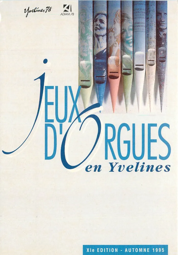 Jogos de órgãos nas Yvelines — XIXª edição - Outono 1995 — ADIAM 78 - Frente