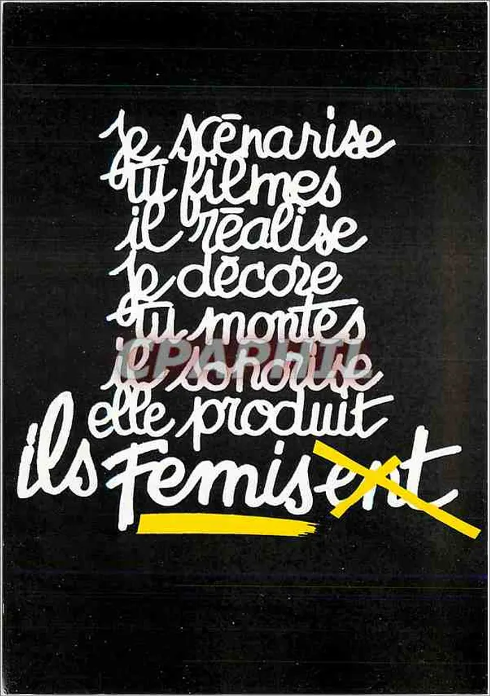 FEMIS — Os ofícios da imagem e do som — cartaz promocional - Frente
