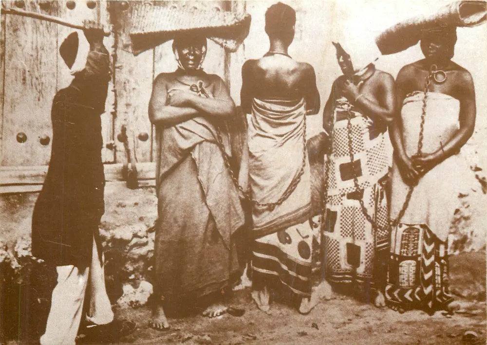 Gefesselte Haussklaven — Zanzibar — HSP Publications - Vorderseite