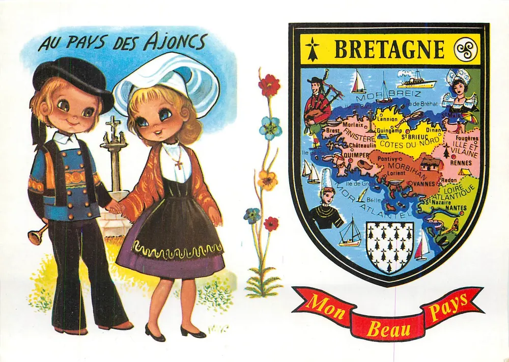 No país dos Ajonhos — Bretanha — Les Editions Vacances - Frente