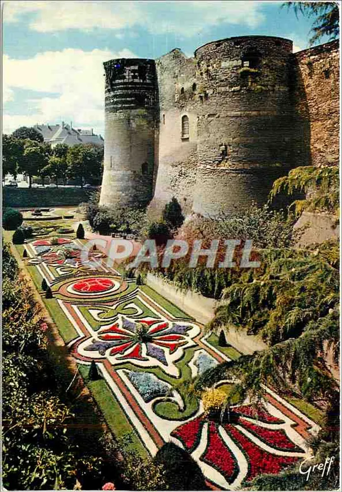 Schloss Chinon — Gärten und Türme — Éditions Greff - Vorderseite