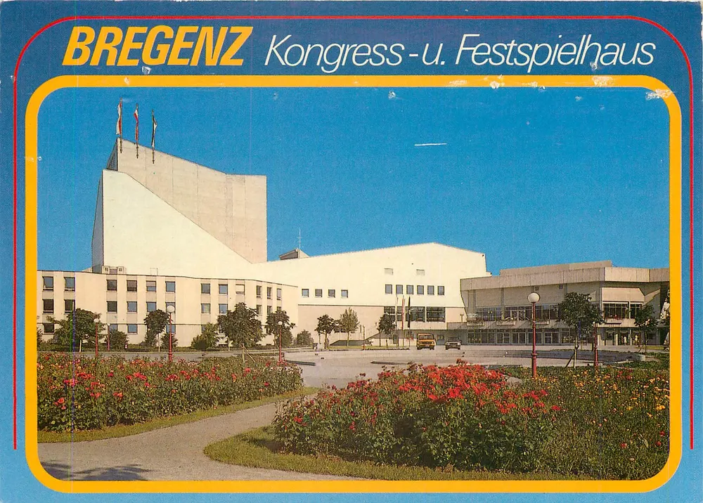 Bregenz — Kongresowy i Festiwalowy Teatr — wydawca BRANZ, nr 2285 - Awers