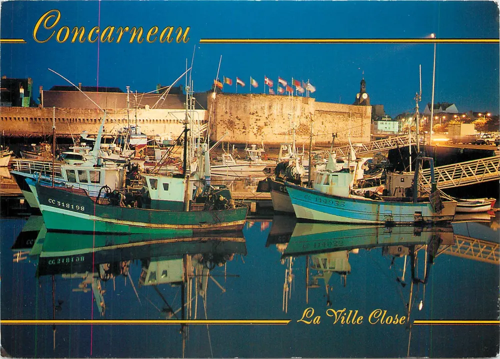 Concarneau — A Cidade Fechada — Edição Y.C.A. - Quimper - Frente