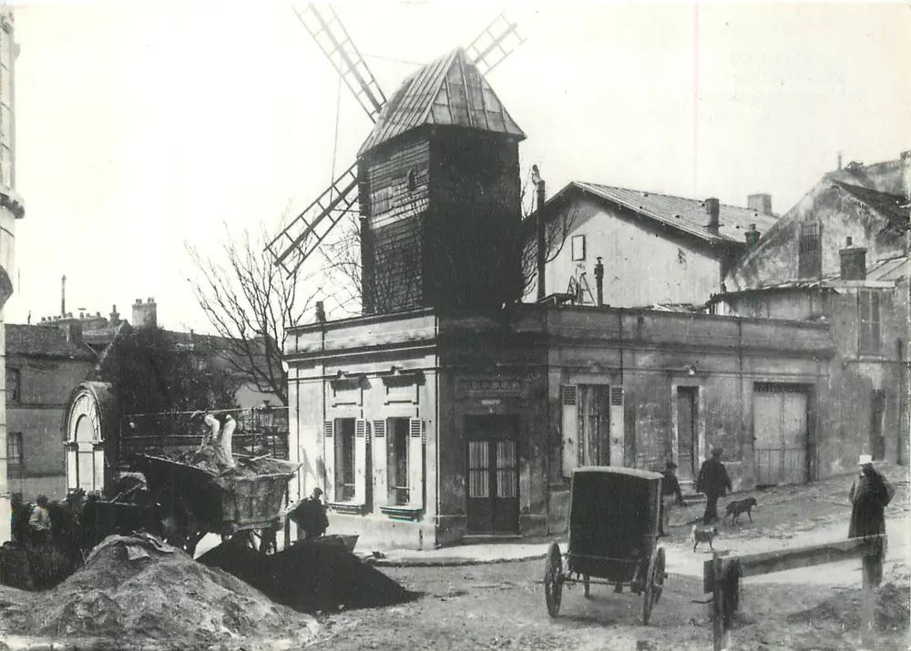 Il Mulino della Galette — Parigi 1900 — Editions Roger Viollet - Recto