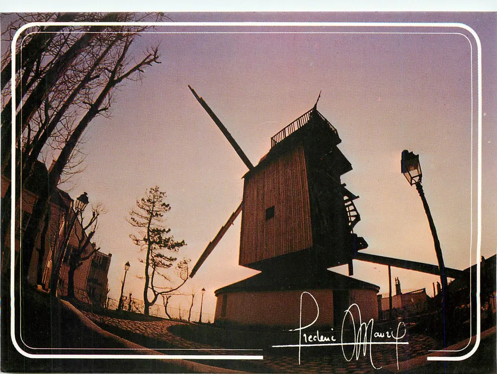 Montmartre — Der Moulin de la Galette — Édition d'Or, Paris - Vorderseite