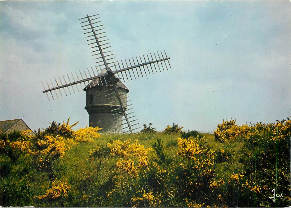 Il mulino del Diavolo — Presqu'île de Guérande (44350) — Edizioni d'Arte JOS - Recto
