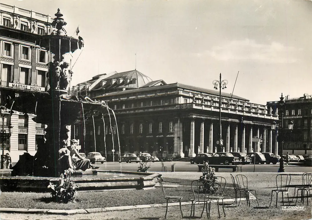 Bordeaux - Le Grand Théâtre — La Cigogne, éditeur - Recto