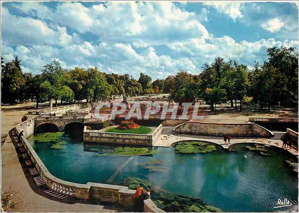 Jardim da Fontaine — Nîmes (Gard) — Reilla - Frente
