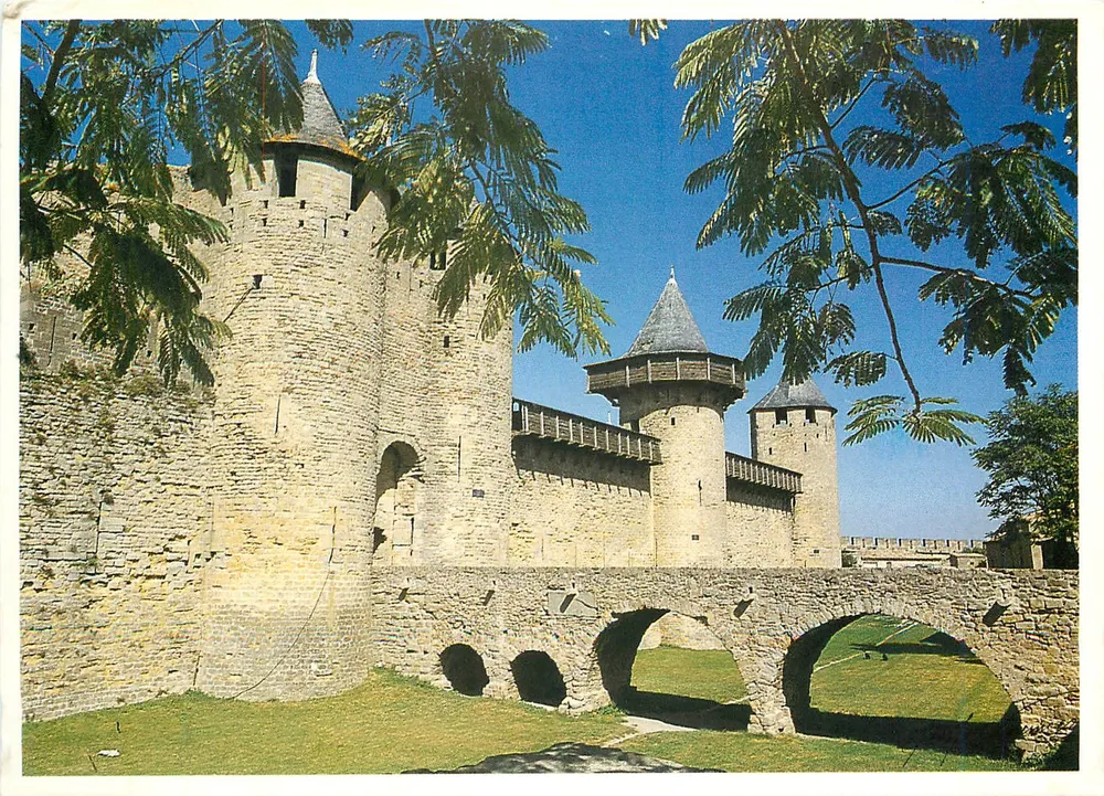 Cité de Carcassonne — Porte Narbonnaise — SEPTETTE S.A.R.L. - Awers