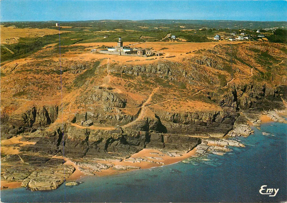 Cabo Carteret — Vista aérea — Éditions Normandes Le Goubey - Frente