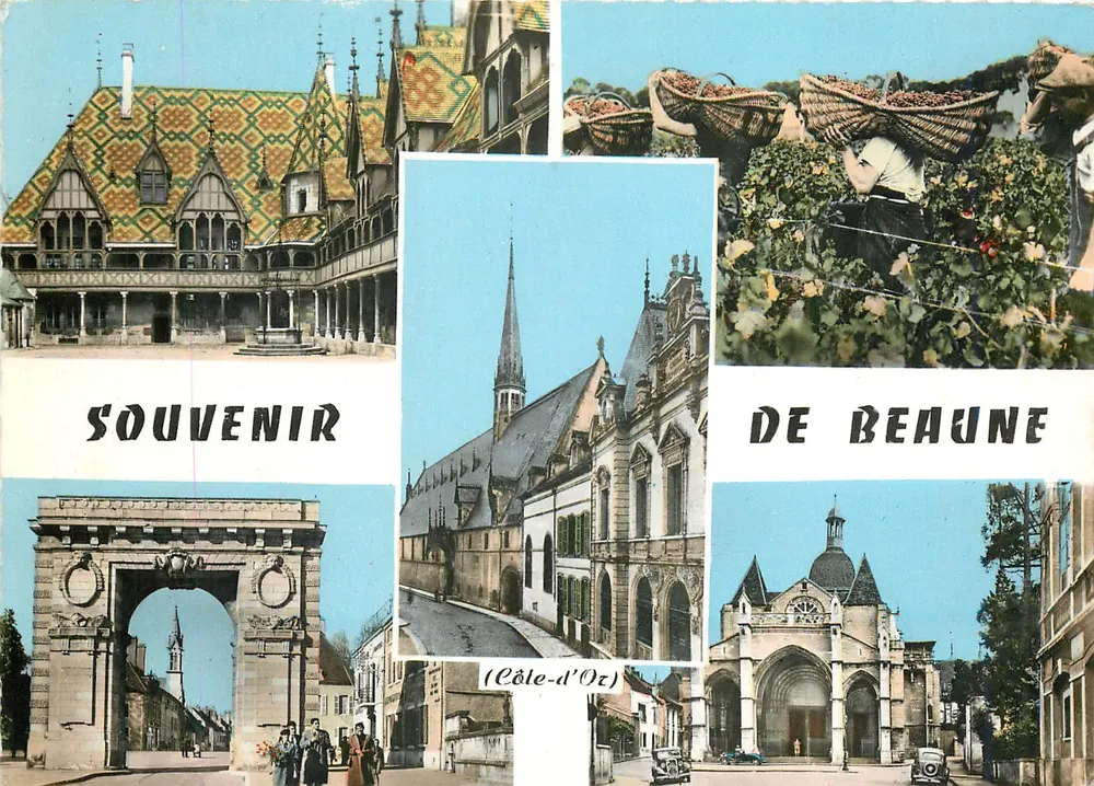 Beaune — Pamiątka z Beaune — (Côte-d'Or) - Awers