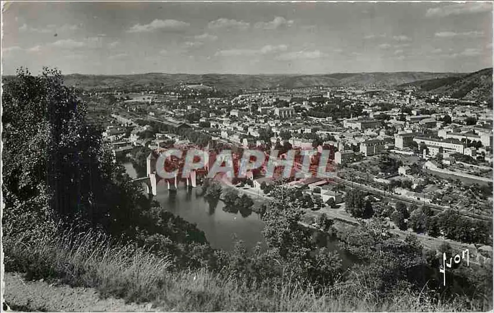Cahors (Lot) — Vista geral — Edições d'Art Martel, n° B. 792 - Frente