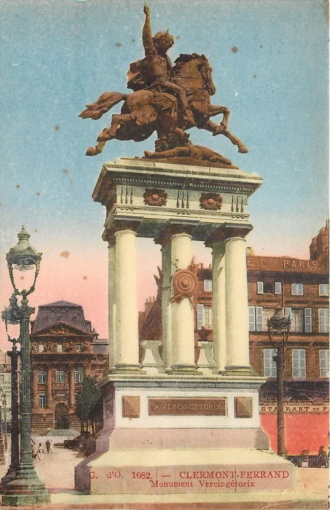 Monumento a Vercingétorix — Clermont-Ferrand — G. d'O, n° 1082 - Frente
