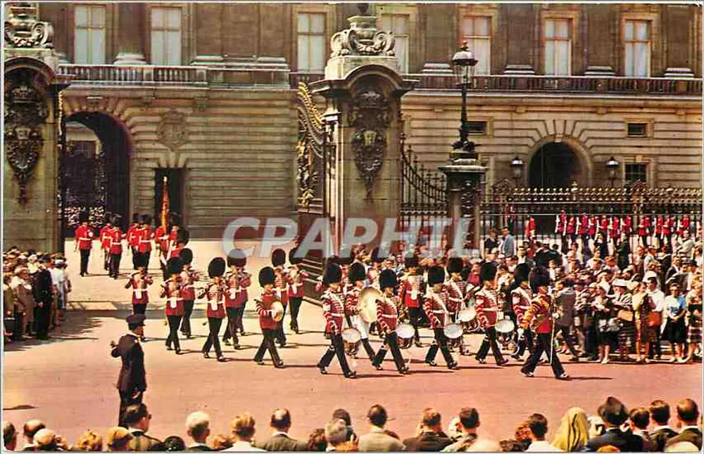Die königliche Garde — Buckingham Palace — Verleger Post Office, Nr. PT1097 - Vorderseite