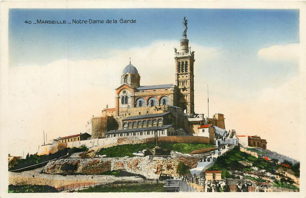 Marselha — Nossa Senhora da Guarda — Edição do Velho Portos - Frente