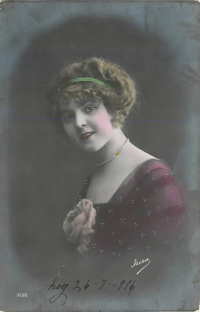 Młoda kobieta — portret — Irisa, n° 3136 - Awers