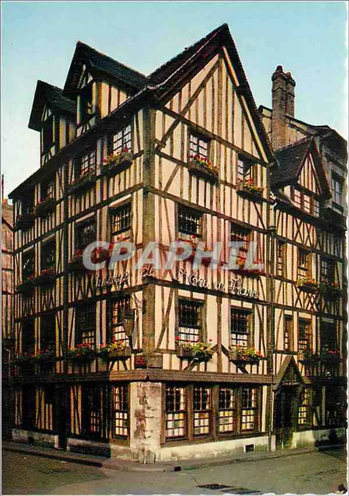 Rouen — Auberge de l'Ecu de France — Editions « La Cigogne », Rouen - Vorderseite