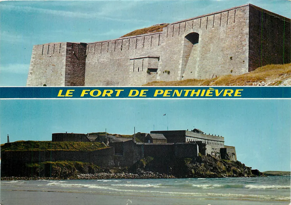 Fort Penthièvre — Quiberon, Morbihan — Wydawnictwo La Girouette, Nantes - Awers