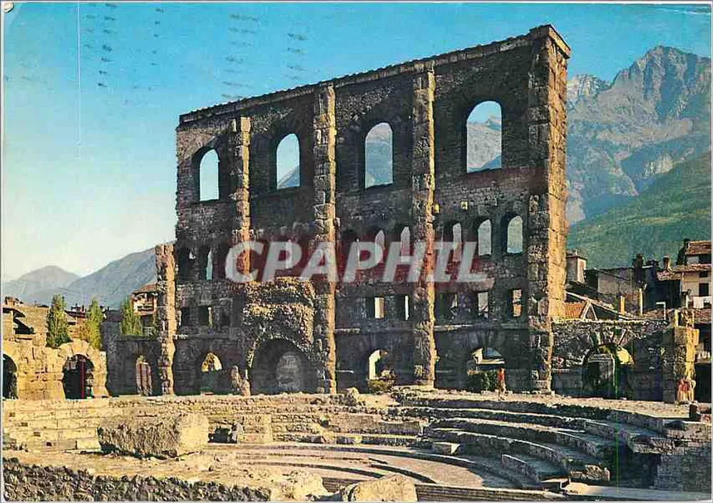 Aosta — Römisches Theater — Ediz. Escl. Capurso - Vorderseite