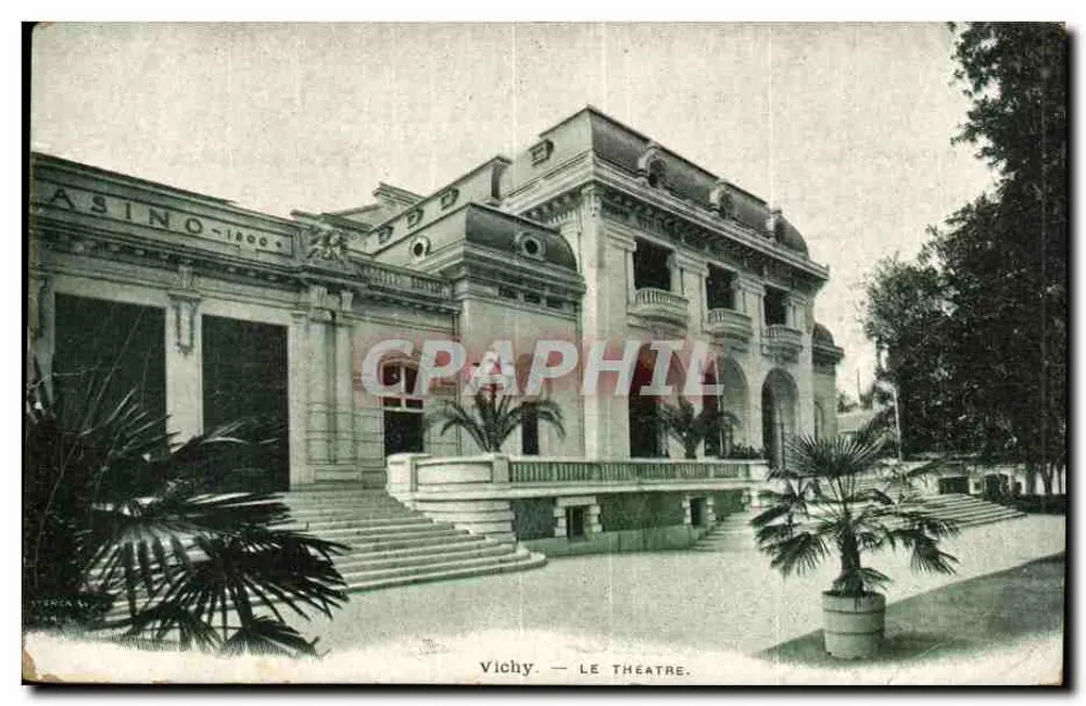 Vichy — Le Théâtre — Casino 1866 - Frente
