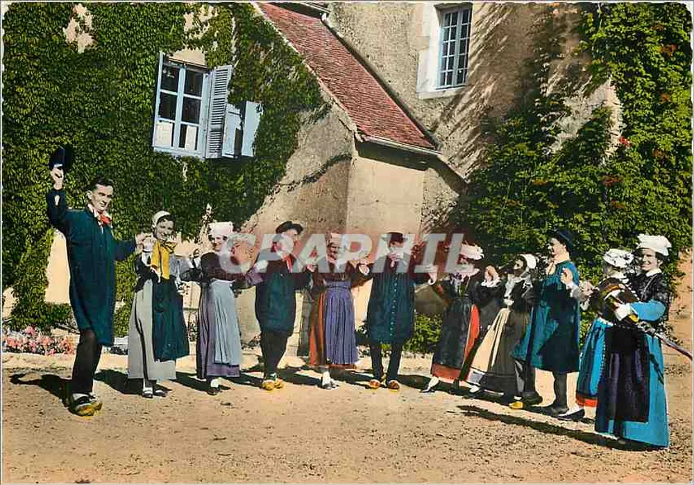 La Ronde des Bordes — Les Charollais — Éditions ALLAIN - Vorderseite